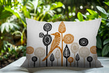 Hino Bird Reversible Indoor/Outdoor Rectangle Pillow