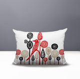 Hino Bird Reversible Indoor/Outdoor Rectangle Pillow