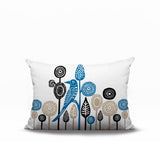 Hino Bird Reversible Indoor/Outdoor Rectangle Pillow