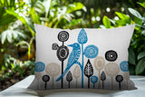 Hino Bird Reversible Indoor/Outdoor Rectangle Pillow