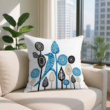 Hino Bird Reversible Indoor/Outdoor Rectangle Pillow