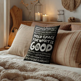 Hold Space Lumber Pillow
