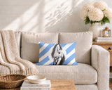 Horse Indoor/Outdoor Reversible Rectangular Pillow