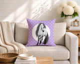 Horse Indoor/Outdoor Reversible Square Pillow