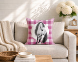 Horse Indoor/Outdoor Reversible Square Pillow