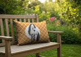 Horse Indoor/Outdoor Reversible Rectangular Pillow
