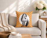 Horse Indoor/Outdoor Reversible Square Pillow