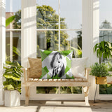 Horse Indoor/Outdoor Reversible Square Pillow