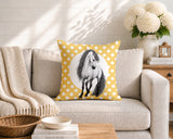 Horse Indoor/Outdoor Reversible Square Pillow