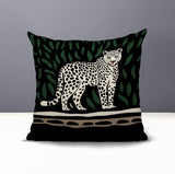 Hota Leopard Reversible Indoor/Outdoor Square Pillow