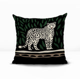 Hota Leopard Reversible Indoor/Outdoor Square Pillow