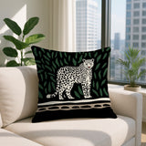 Hota Leopard Reversible Indoor/Outdoor Square Pillow