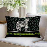 Hota Leopard Reversible Indoor/Outdoor Square Pillow