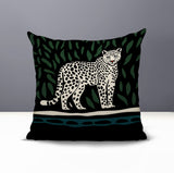 Hota Leopard Reversible Indoor/Outdoor Square Pillow