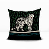 Hota Leopard Reversible Indoor/Outdoor Square Pillow