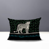 Hota Leopard Reversible Indoor/Outdoor Rectangle Pillow