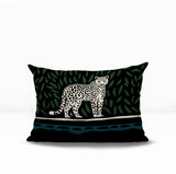 Hota Leopard Reversible Indoor/Outdoor Rectangle Pillow