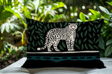Hota Leopard Reversible Indoor/Outdoor Square Pillow