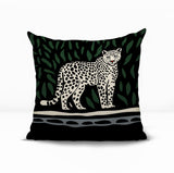 Hota Leopard Reversible Indoor/Outdoor Square Pillow