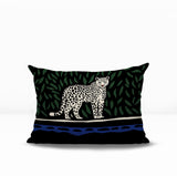 Hota Leopard Reversible Indoor/Outdoor Rectangle Pillow