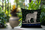 Hota Leopard Reversible Indoor/Outdoor Square Pillow