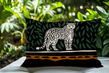 Hota Leopard Reversible Indoor/Outdoor Square Pillow