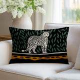 Hota Leopard Reversible Indoor/Outdoor Square Pillow