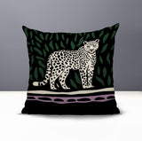 Hota Leopard Reversible Indoor/Outdoor Square Pillow