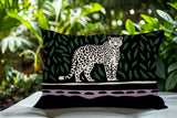 Hota Leopard Reversible Indoor/Outdoor Square Pillow