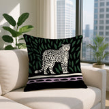 Hota Leopard Reversible Indoor/Outdoor Square Pillow