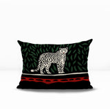 Hota Leopard Reversible Indoor/Outdoor Rectangle Pillow