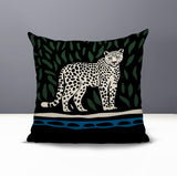 Hota Leopard Reversible Indoor/Outdoor Square Pillow