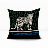 Hota Leopard Reversible Indoor/Outdoor Square Pillow