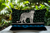 Hota Leopard Reversible Indoor/Outdoor Square Pillow