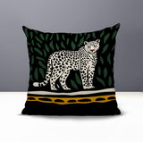 Hota Leopard Reversible Indoor/Outdoor Square Pillow