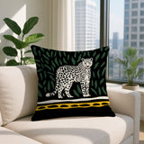 Hota Leopard Reversible Indoor/Outdoor Square Pillow