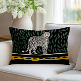 Hota Leopard Reversible Indoor/Outdoor Square Pillow