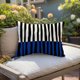 Humphrey Outdoor Reversible Throw Rectangular Pillow