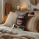 Hush Faux Linen Lumber Pillow