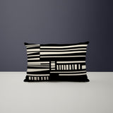 Igor Geometric Reversible Indoor/Outdoor Rectangular Pillow