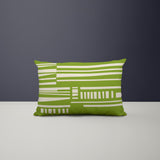 Igor Geometric Reversible Indoor/Outdoor Rectangular Pillow