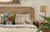 Iky Microsuede Lumbar Throw Pillow