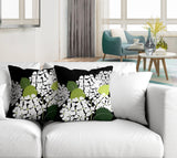 Ilia Floral Reversible Indoor/Outdoor Square Pillow