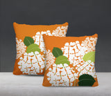 Ilia Floral Reversible Indoor/Outdoor Square Pillow