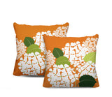 Ilia Floral Reversible Indoor/Outdoor Square Pillow