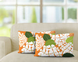 Ilia Floral Reversible Indoor/Outdoor Rectangular Pillow