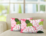 Ilia Floral Reversible Indoor/Outdoor Rectangular Pillow