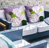 Ilia Floral Reversible Indoor/Outdoor Square Pillow