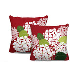 Ilia Floral Reversible Indoor/Outdoor Square Pillow