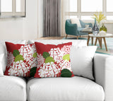 Ilia Floral Reversible Indoor/Outdoor Square Pillow
